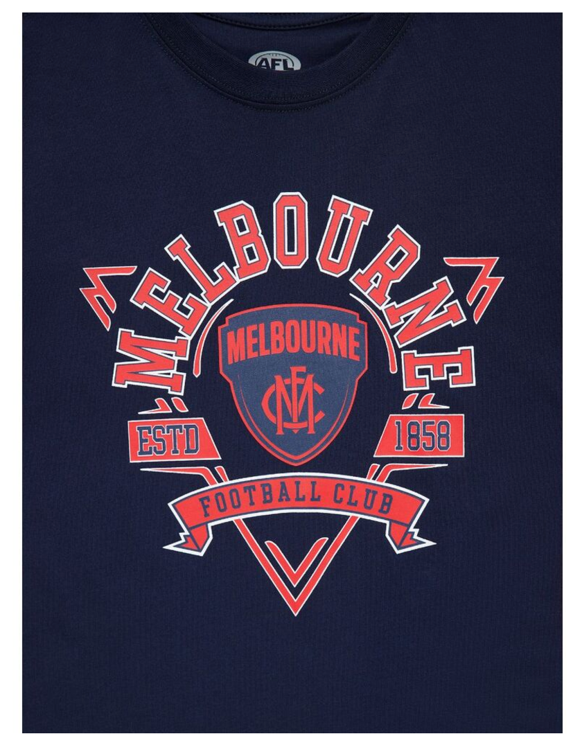 Melbourne Demons Youths Banner Tee