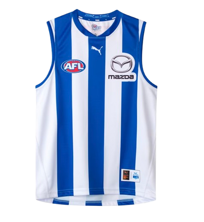 North Melbourne Football Club 2025 Youth Replica Home Guernsey