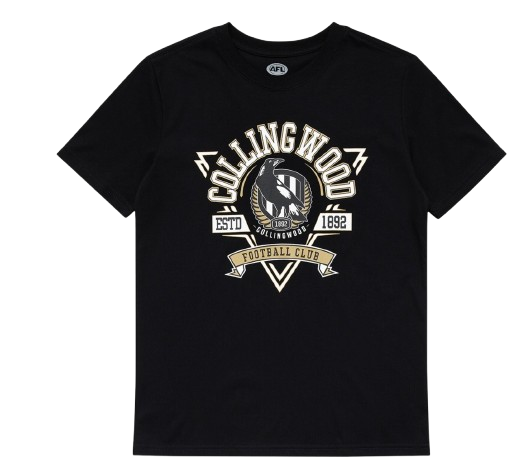 Collingwood Magpies Youths Banner Tee