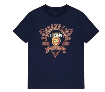 Brisbane Lions Youths Banner Tee