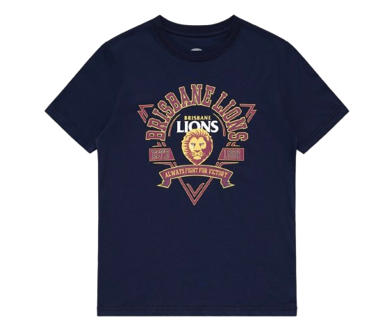 Brisbane Lions Youths Banner Tee