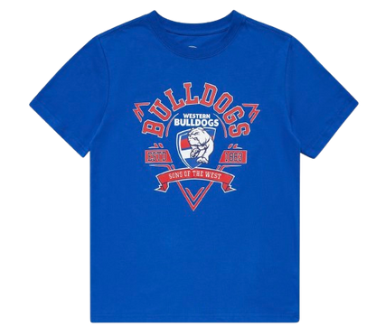 Western Bulldogs Youths Banner Tee