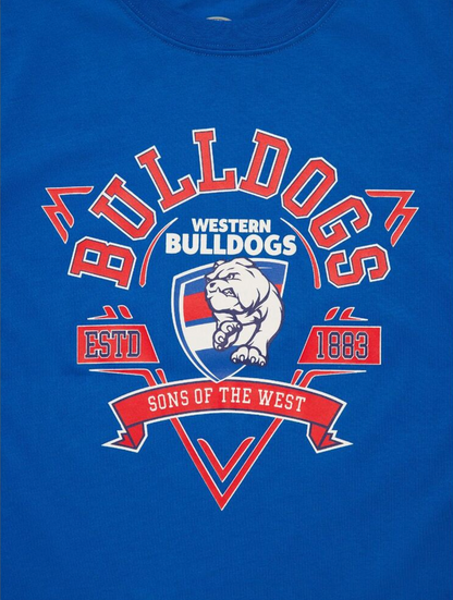 Western Bulldogs Youths Banner Tee