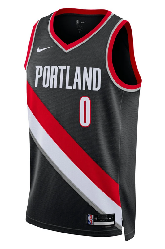 Portland Trailblazers Damian Lillard Icon Swingman Jersey