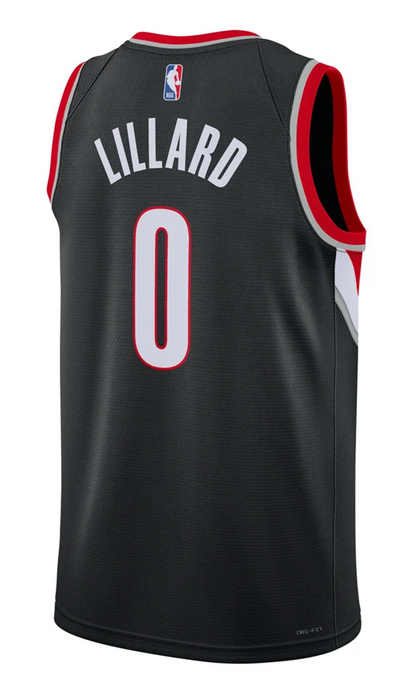 Portland Trailblazers Damian Lillard Icon Swingman Jersey