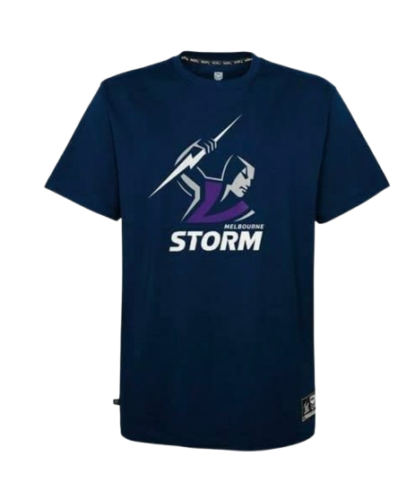 Melbourne Storm Mens Logo Tee Shirt