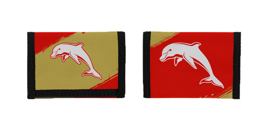 Redcliffe Dolphins Velcro Wallet