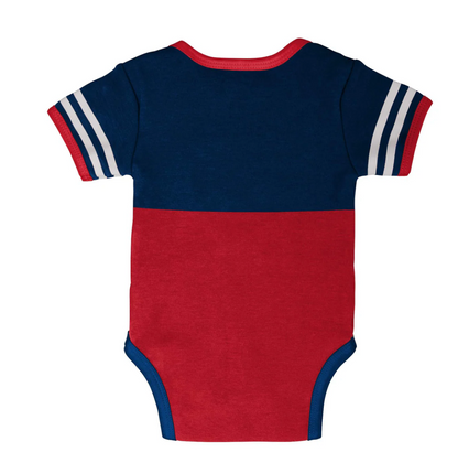 Sydney Roosters Baby 3pc Romper/Bib/Bootie Set