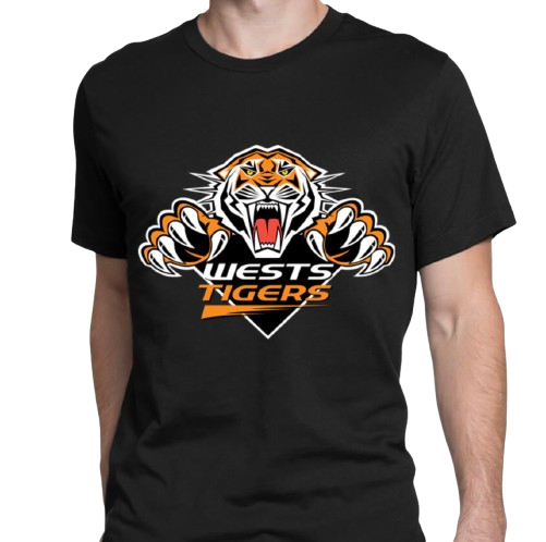 West Tigers Mens Logo Tee