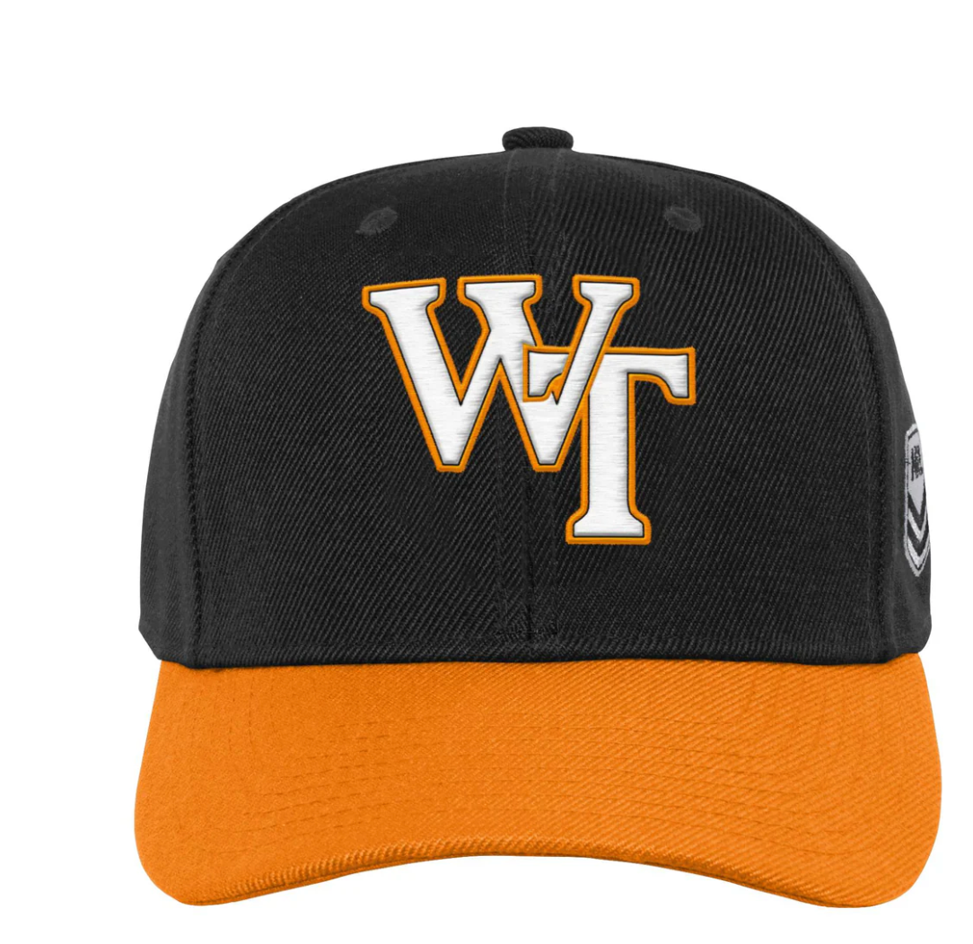 West Tigers Alt Crest Velcro Supporter Cap (Black)