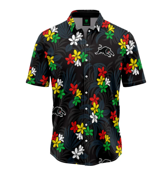 Panthers Mens Reef Hawaiian Shirts