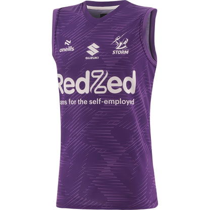 Melbourne Storm O'Neills 2025 Purple Training Singlet - Mens