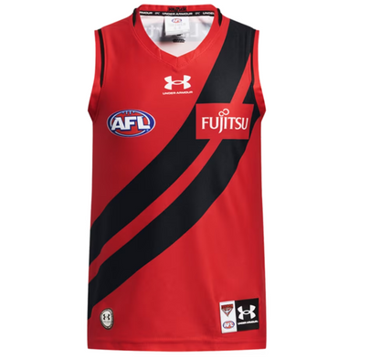 Essendon Bombers AFL Mens Away Replica Guernsey