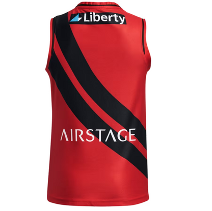 Essendon Bombers AFL Mens Away Replica Guernsey