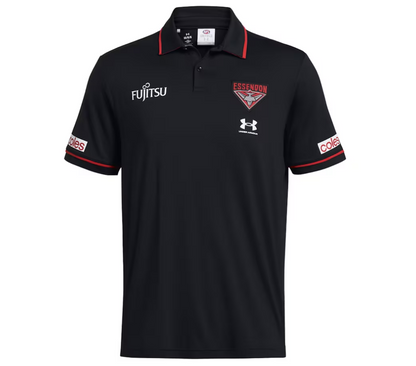 Essendon Bombers AFL UNDER ARMOUR Women's Media Polo