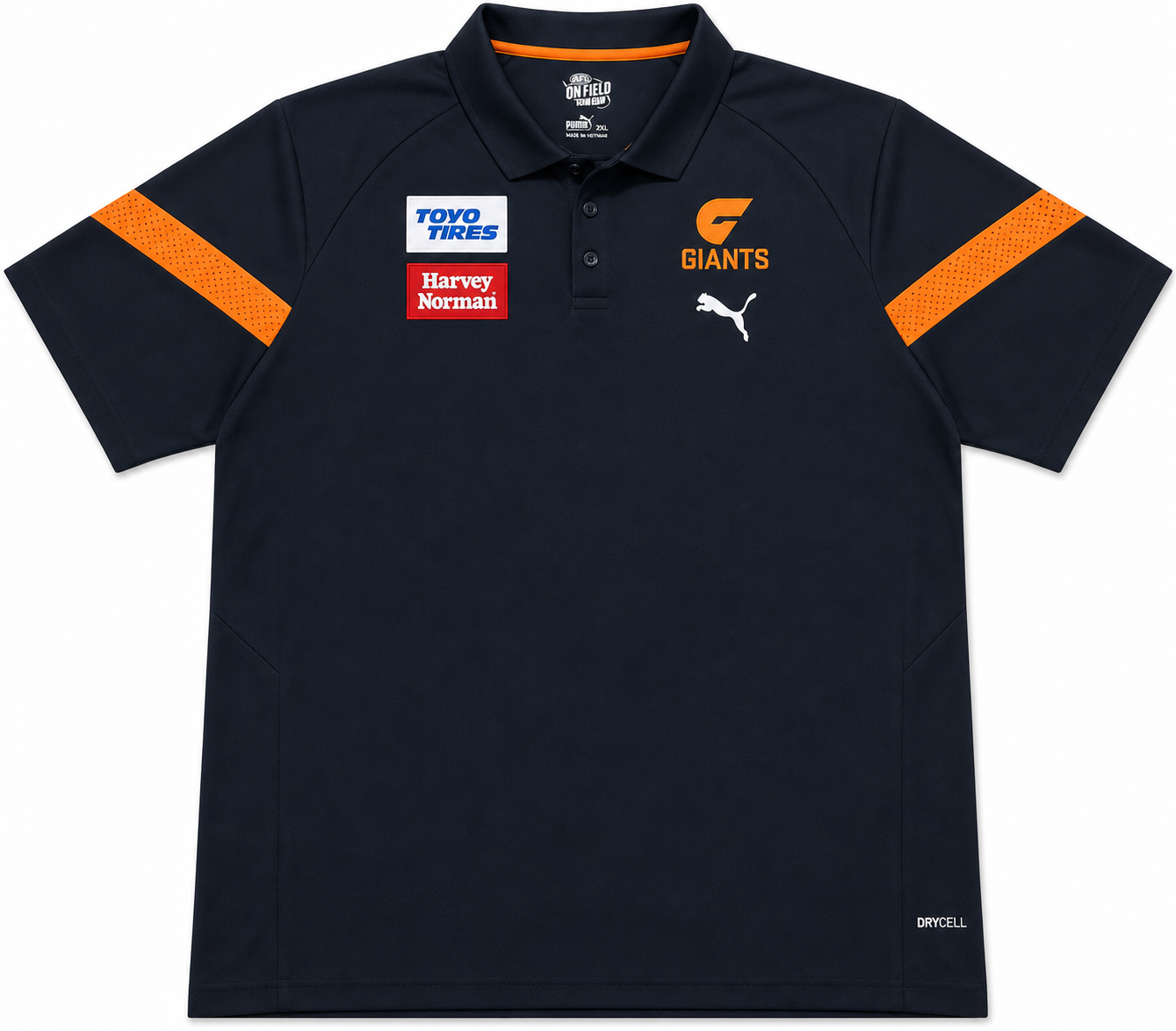 GWS Giants Puma Adults On Field Polo