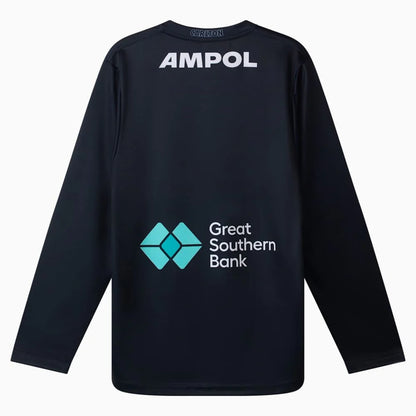 Carlton Blues AFL Adults Long Sleeve Throwback Guernsey