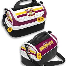 Brisbane Broncos  Insulated Lunch Print Dome Cooler Bag