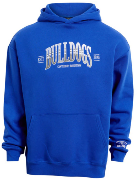 Canterbury Bulldogs Banner Mens Hoody